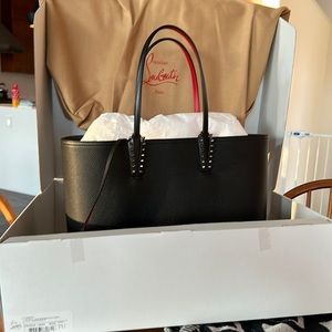 New in box! Authentic Christian Louboutin Cabata leather tote